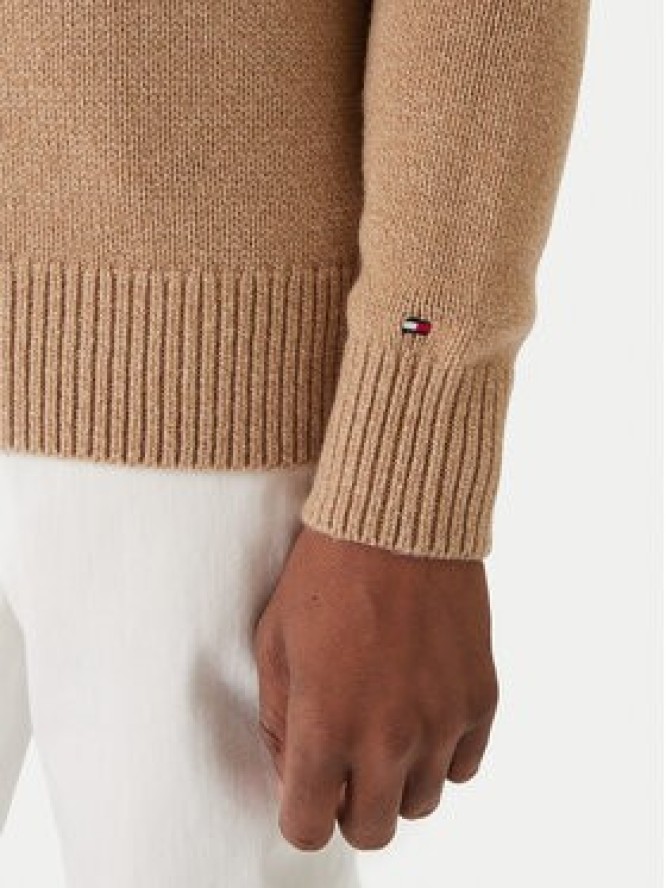 Tommy Hilfiger Golf Fairisle MW0MW40843 Beżowy Regular Fit