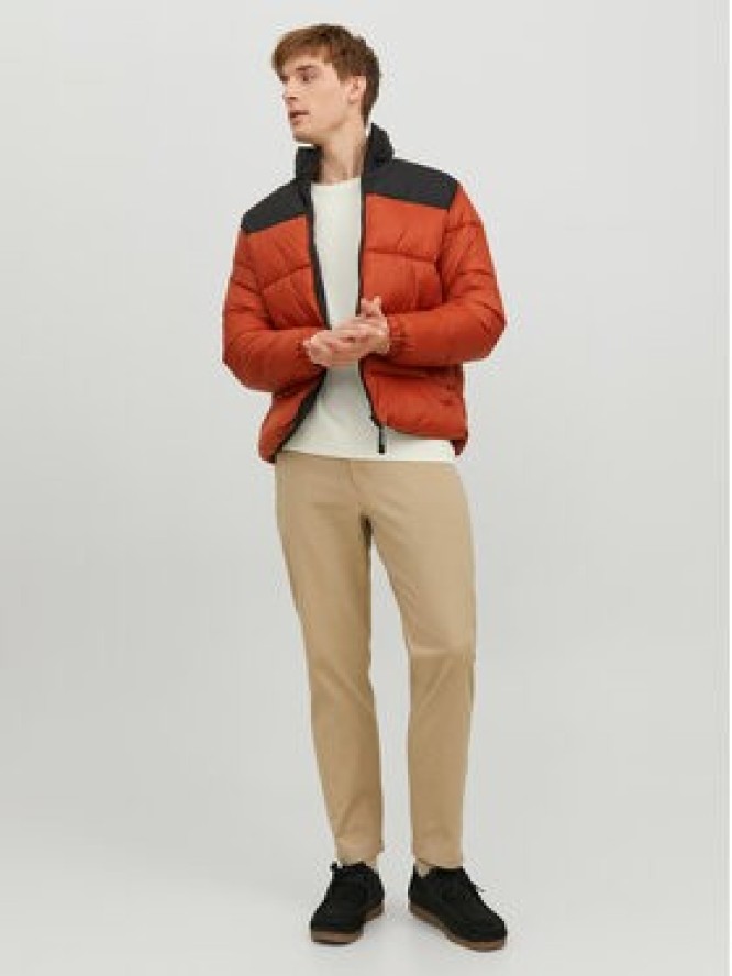 Jack & Jones Kurtka zimowa 12235860 Pomarańczowy Regular Fit