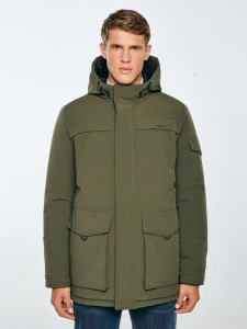Kurtka męska z wypełnieniem khaki Lob 303