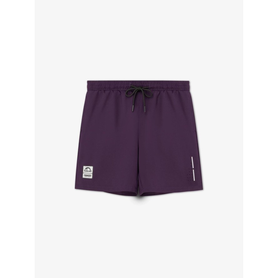 MANTO spodenki treningowe PULSE ciemnofioletowe