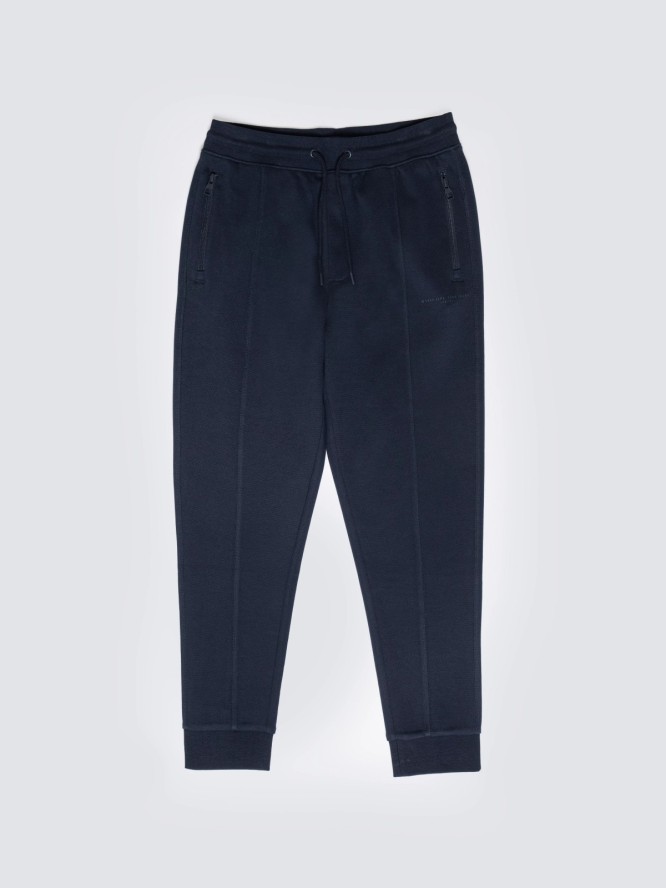 Spodnie męskie dresowe granatowe Wladorp 403