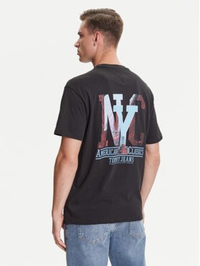 Tommy Jeans T-Shirt Novelty DM0DM21831 Szary Relaxed Fit