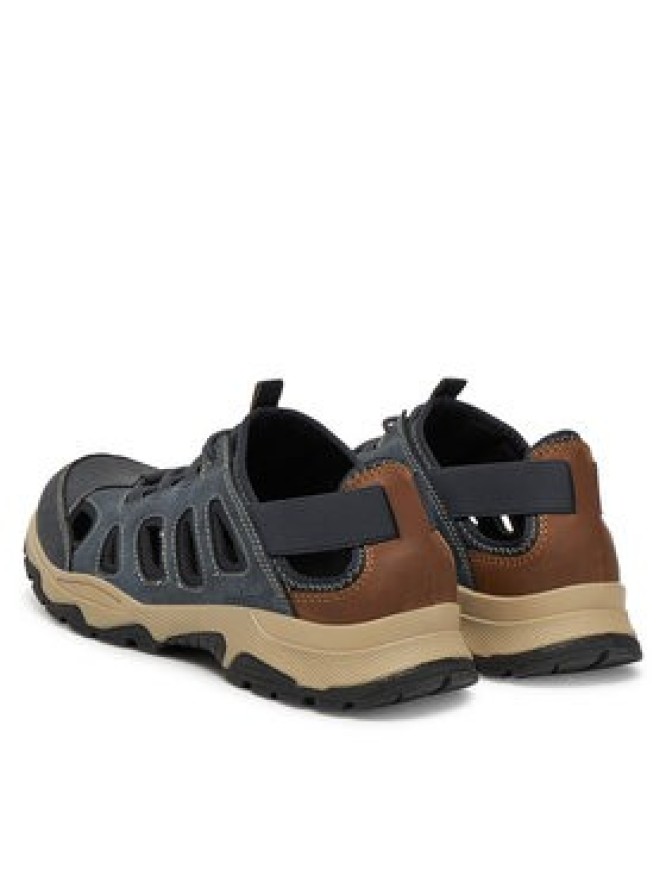 Rieker Półbuty B8366-14 Granatowy