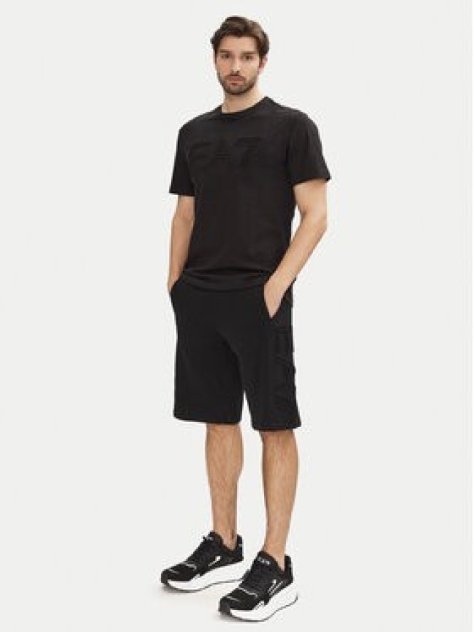 EA7 Emporio Armani T-Shirt 7M000149 AF14772 UC001 Czarny Regular Fit