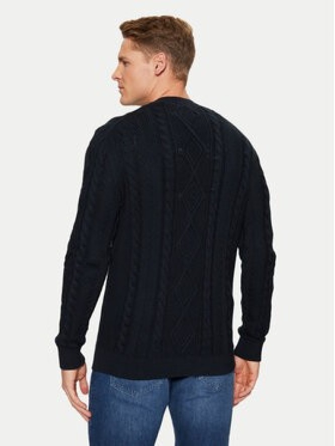 s.Oliver Sweter 2152198 Granatowy Regular Fit