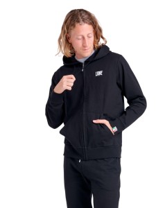 Bluza z bawełna z kaptur na co dzień na siłownię