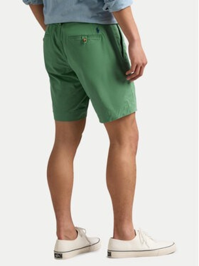 Polo Ralph Lauren Szorty materiałowe 710799213048 Zielony Straight Fit