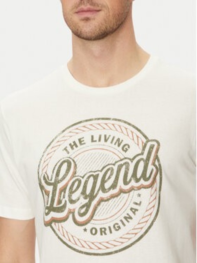 Blend T-Shirt 20717760 Biały Regular Fit