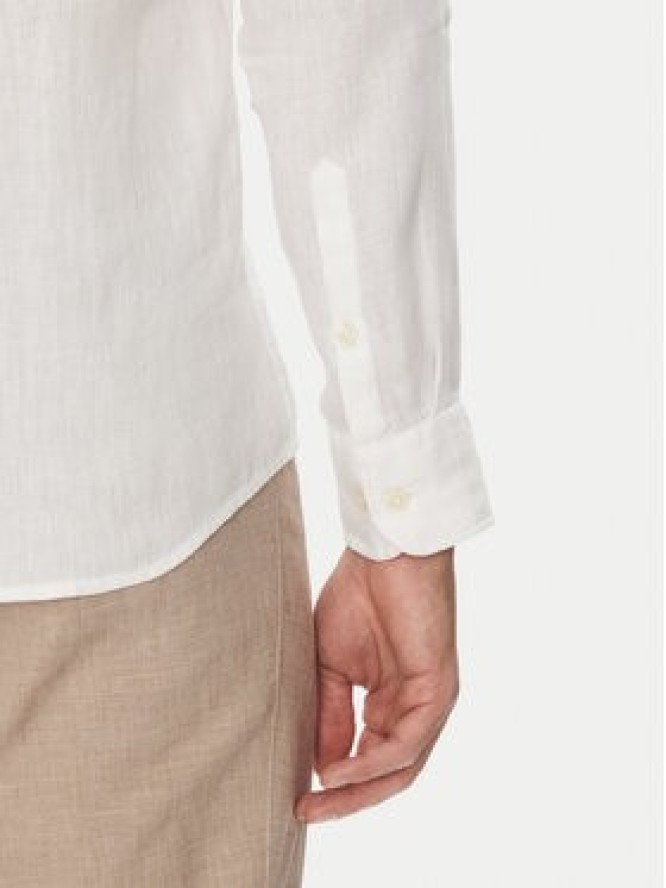 Marc O'Polo Koszula 524 7428 42460 Biały Shaped Fit