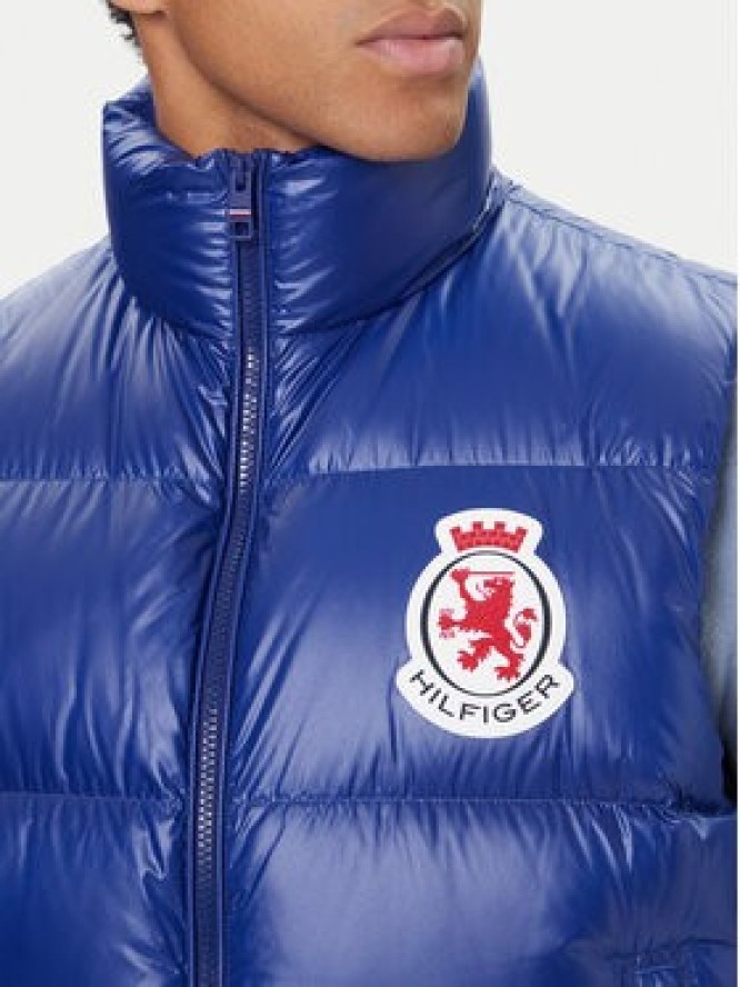 Tommy Hilfiger Kamizelka MW0MW41514 Niebieski Regular Fit