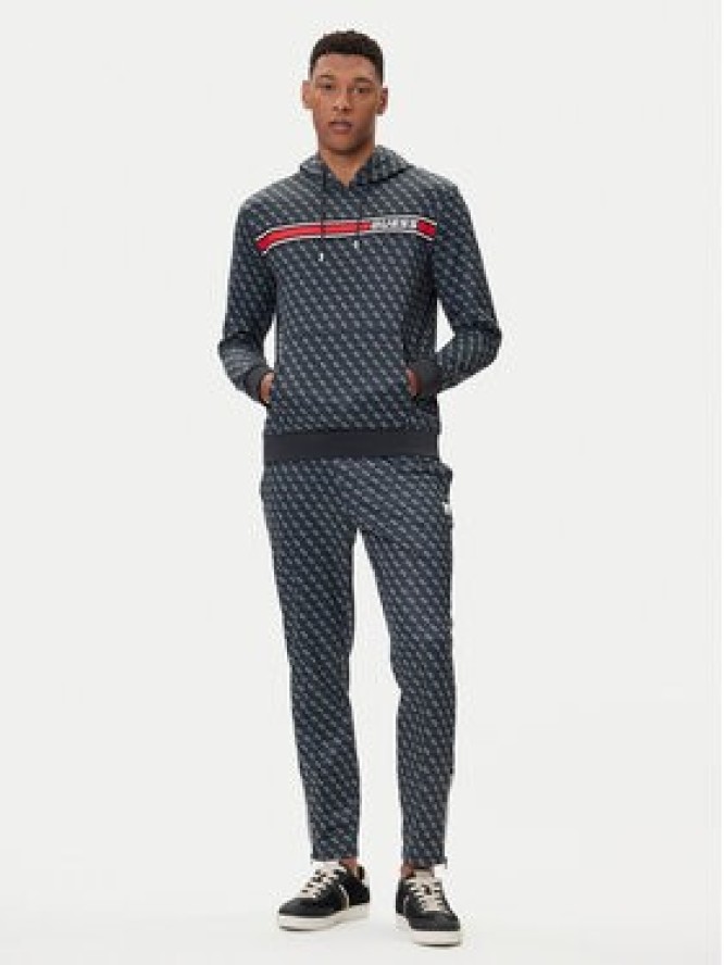 Guess Bluza Z4BQ30 K7122 Granatowy Regular Fit