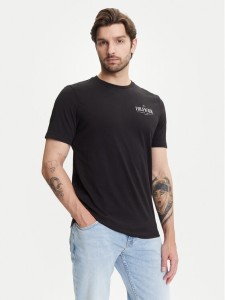 Tommy Hilfiger T-Shirt Stack MW0MW39355 Czarny Regular Fit