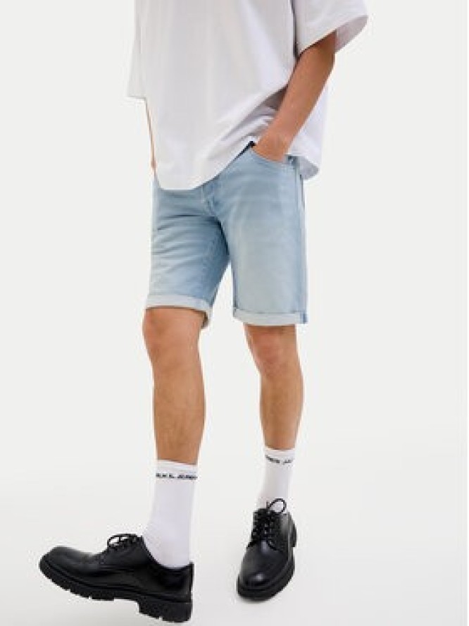 Jack & Jones Szorty jeansowe Rick 12269609 Niebieski Regular Fit