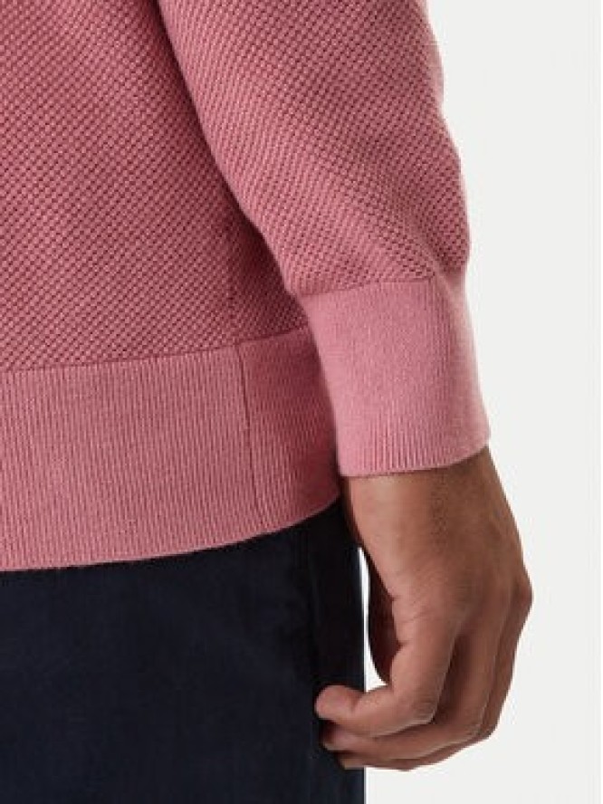 Tommy Hilfiger Sweter Essential MW0MW36347 Koralowy Regular Fit