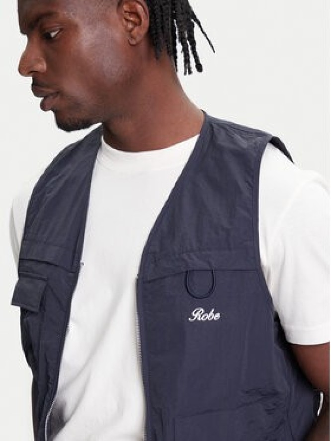 Robe di Kappa Kamizelka Giovani Biserta 65127BW Granatowy Regular Fit