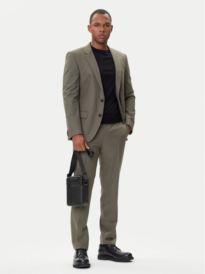 Tommy Hilfiger Saszetka Th Monogram Mini Reporter AM0AM13836 Czarny