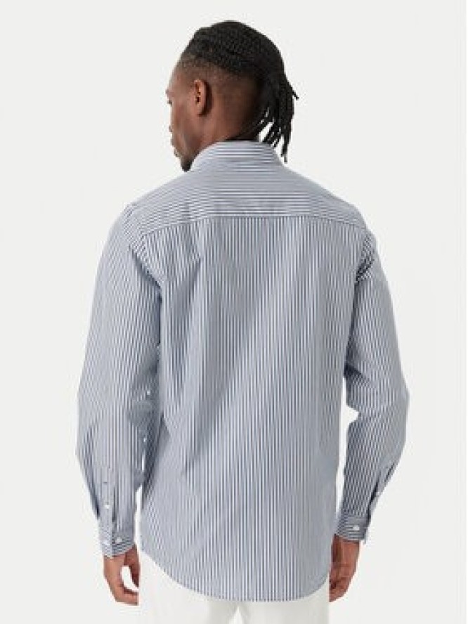 Beverly Hills Polo Club Koszula P-SS26M-BRASS Niebieski Regular Fit