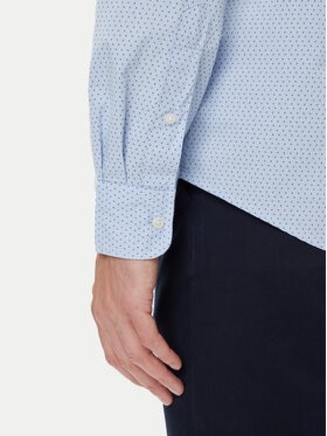 Tommy Hilfiger Koszula MW0MW39438 Błękitny Regular Fit