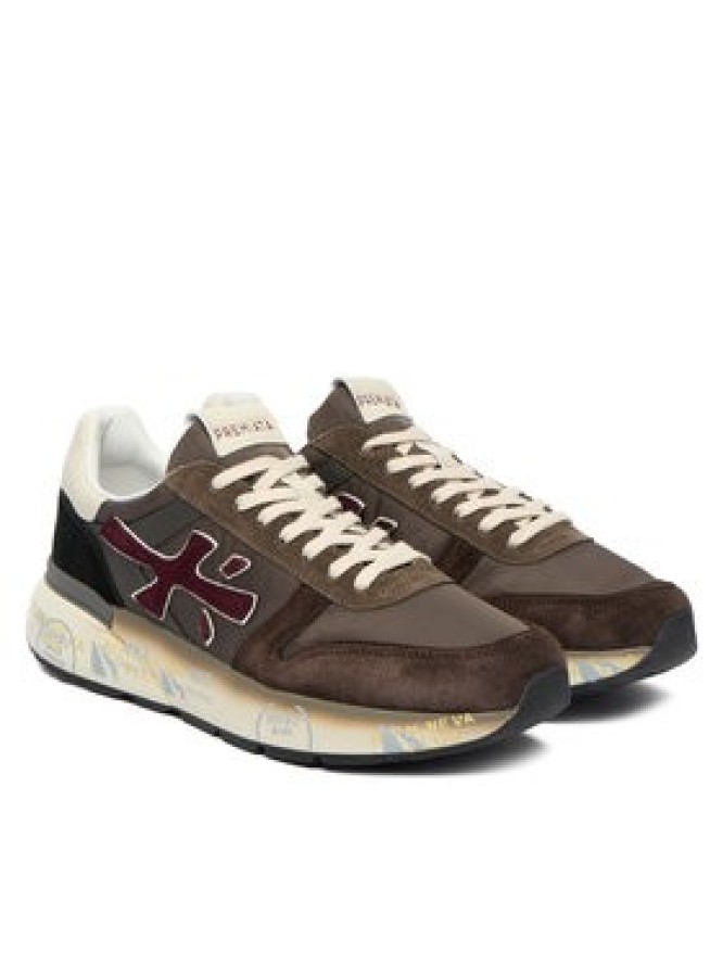 Premiata Sneakersy Mick Var 7714 Brązowy