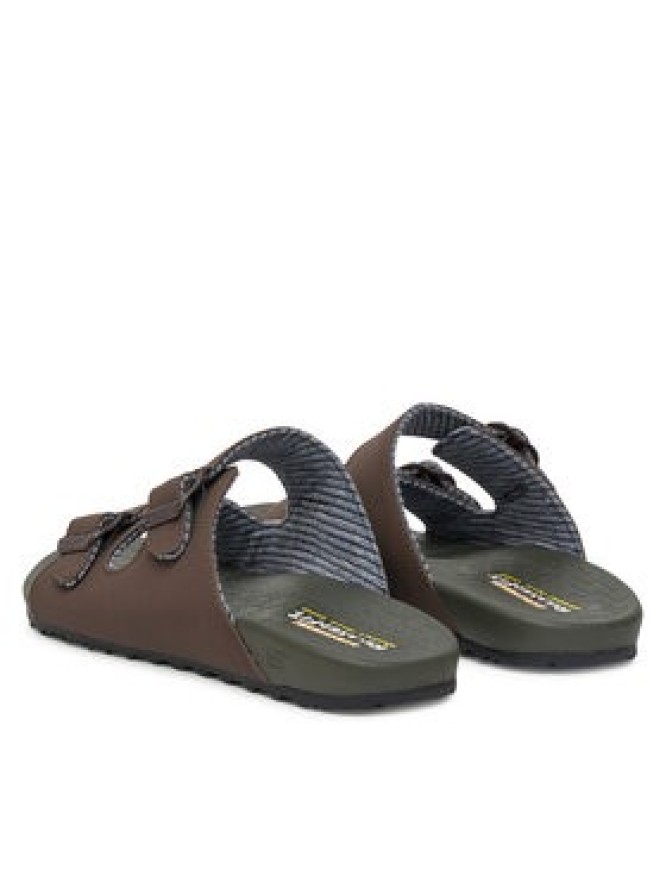 Skechers Klapki Pelem-Rolento 66042/CHOC Brązowy