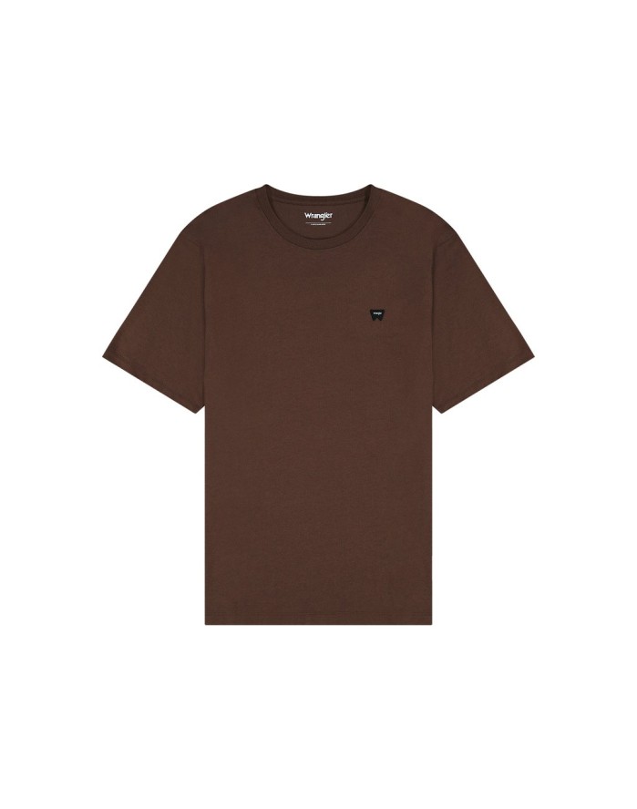 MESKA KOSZULKA WRANGLER SIGN OFF TEE MAHOGANY 112371484