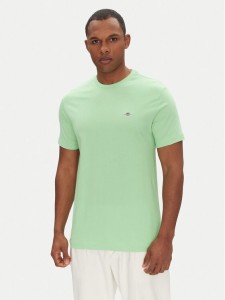 Gant T-Shirt Shield 2003184 Zielony Regular Fit