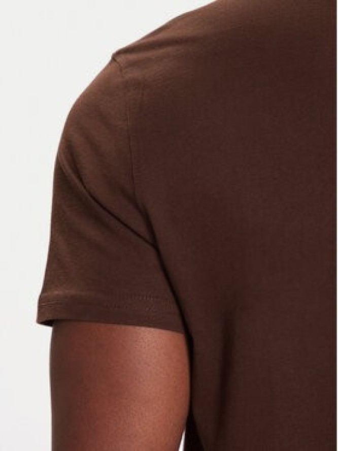 Tommy Jeans T-Shirt DM0DM04411 Brązowy Regular Fit