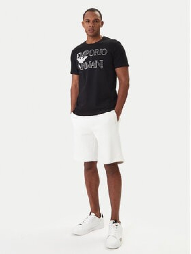 Emporio Armani T-Shirt EM000574 AF20434 UC001 Czarny Regular Fit