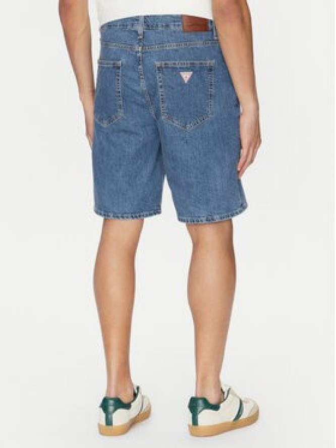 Guess Jeans Szorty jeansowe M4YD37 D5M54 Niebieski Regular Fit