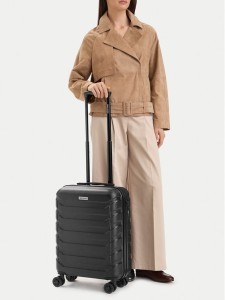 GINO ROSSI Walizka kabinowa CEO-GIN-S-001-05-BLACK4 Czarny