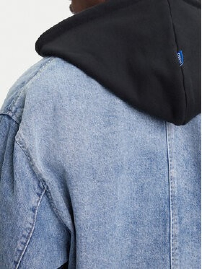 HUGO Kurtka jeansowa Enjo 50541735 Niebieski Relaxed Fit