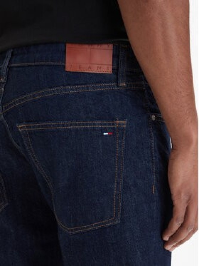 Tommy Jeans Jeansy Scanton DM0DM23063 Granatowy Slim Fit