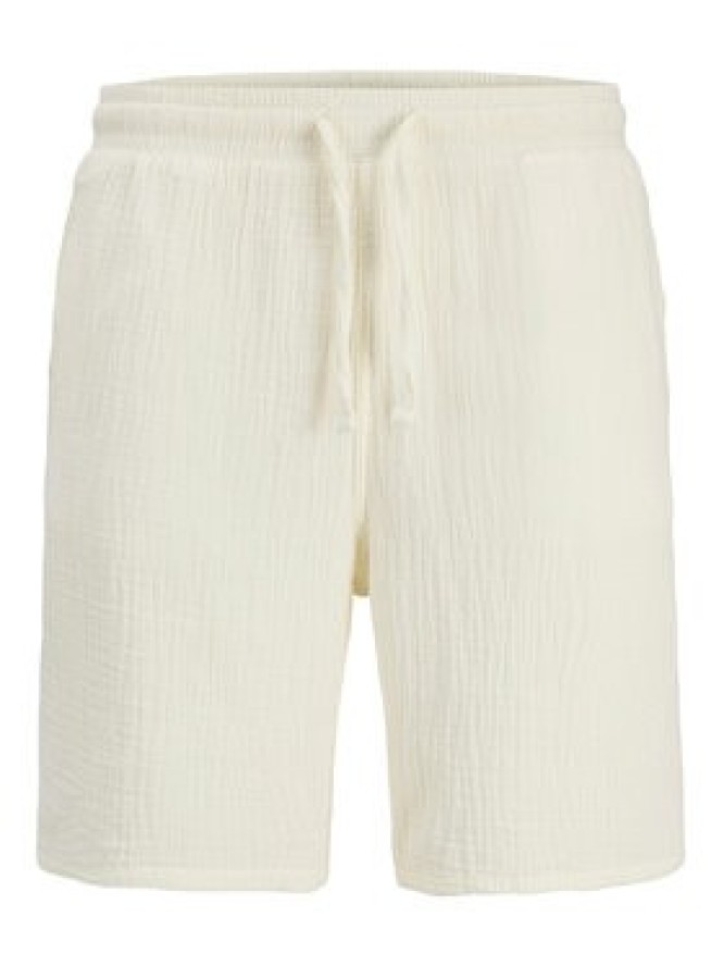 Jack & Jones Szorty materiałowe Jaiden 12274758 Biały Relaxed Fit