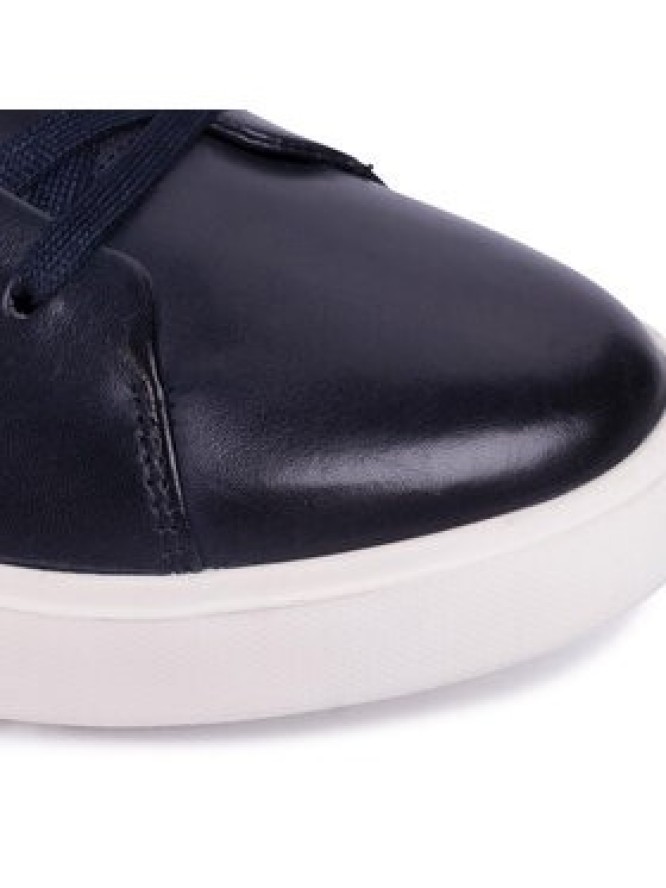 Clarks Sneakersy Un Costa Lace 261485577 Granatowy