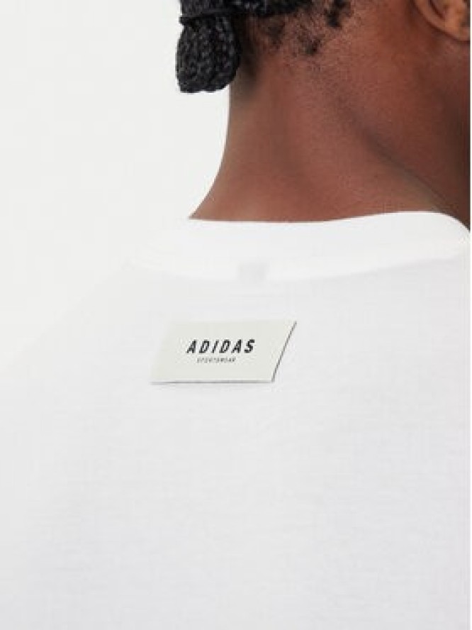 adidas T-Shirt Stadium Ticket JM6473 Biały Loose Fit
