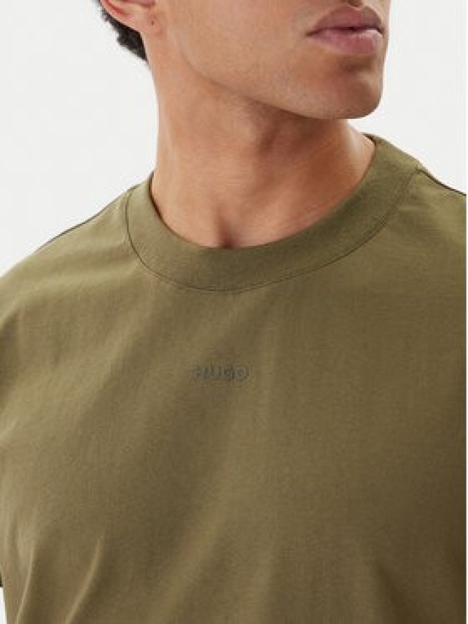HUGO T-Shirt Dapolino 50488330 Zielony Relaxed Fit