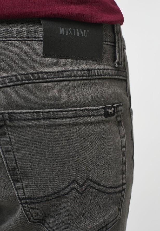 MUSTANG Tramper Męskie Spodnie Jeansowe Denim Black 1013631 4000 783