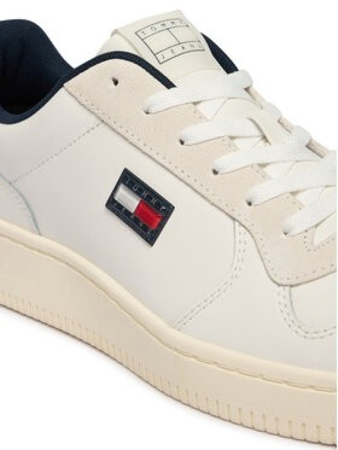 Tommy Jeans Sneakersy Tjm Retro Basket EM0EM01681 Biały