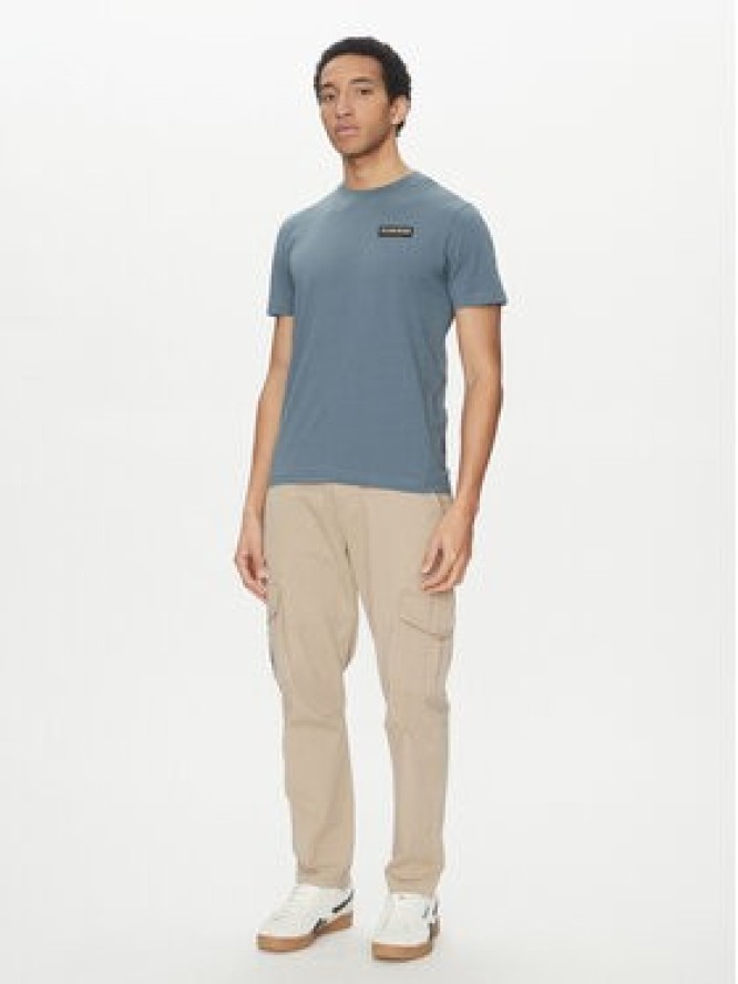 Napapijri T-Shirt Iaato NP0A4HFZ Niebieski Regular Fit