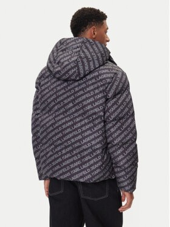 Karl Lagerfeld Jeans Kurtka zimowa A4M15062 Czarny Regular Fit