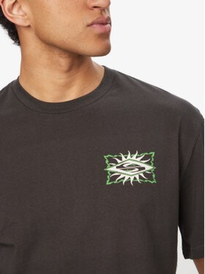 Quiksilver T-Shirt EV Starfish Stamp EQYZT08284 Czarny Regular Fit