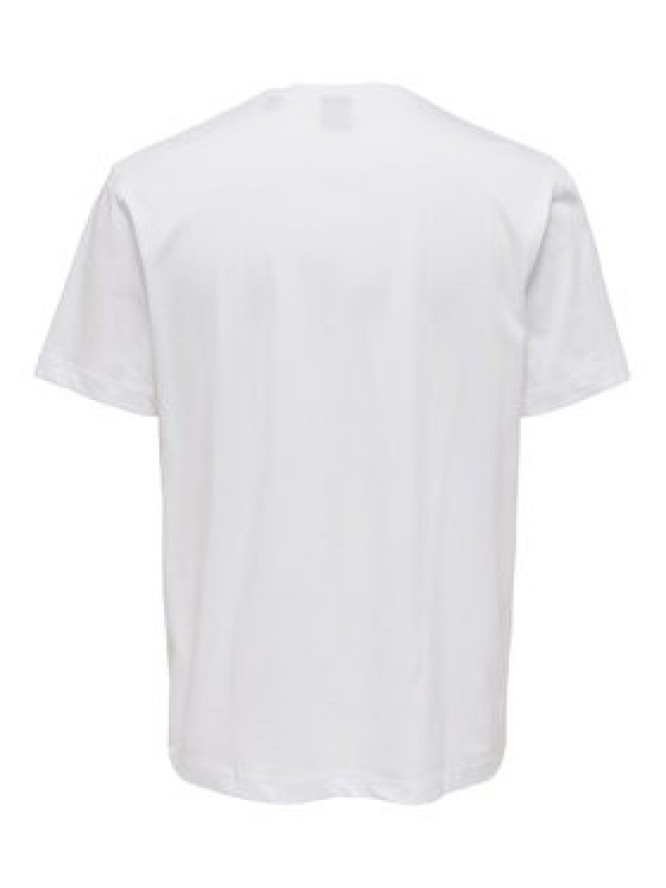 Only & Sons T-Shirt 22025208 Biały Regular Fit