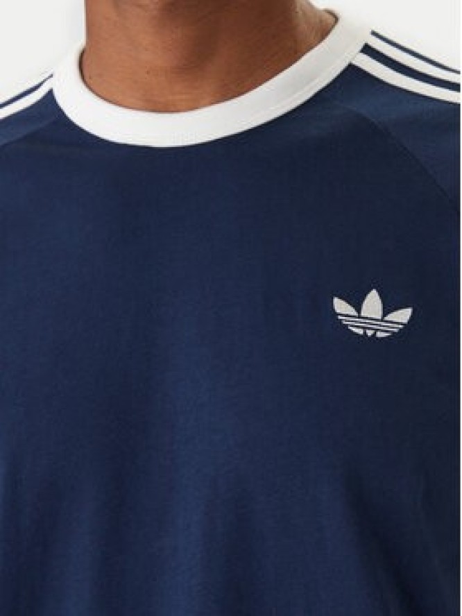 adidas T-Shirt 3-Stripes KE3536 Granatowy Regular Fit