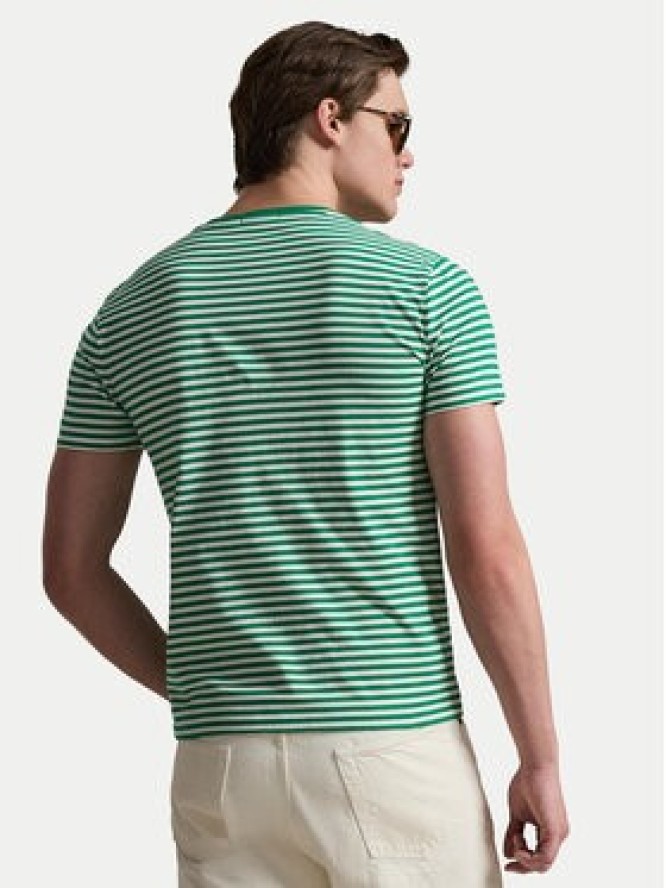 Polo Ralph Lauren T-Shirt 710956828500 Zielony Slim Fit