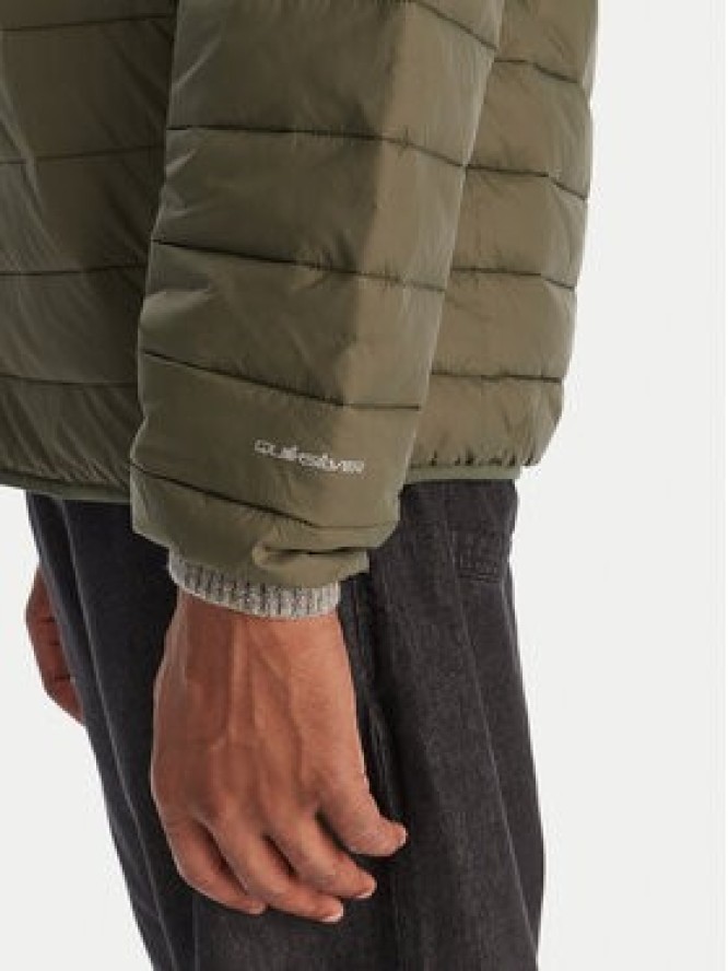 Quiksilver Kurtka przejściowa Scaly FZ EQYJK04190 Zielony Regular Fit