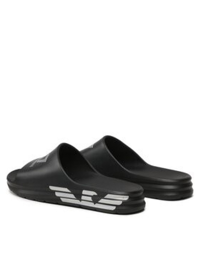 EA7 Emporio Armani Klapki XBP008 XK337 N763 Czarny