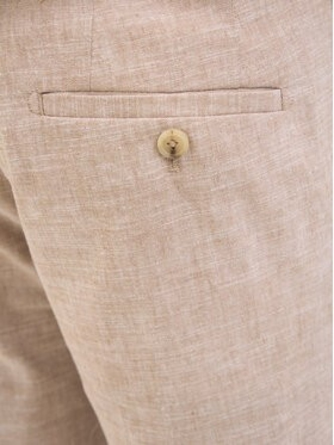 Jack & Jones Chinosy Riviera 12228724 Beżowy Slim Fit