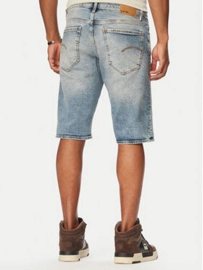 G-Star Raw Szorty jeansowe Mosa D24430-E205 Niebieski Regular Fit