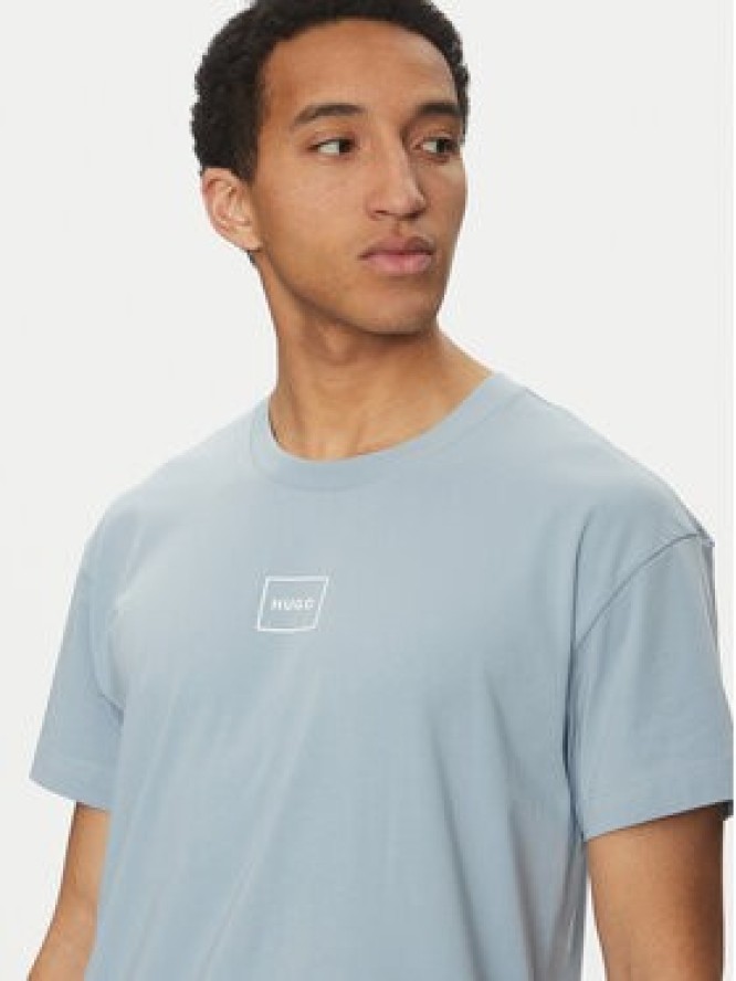 HUGO T-Shirt Laze 50525236 Niebieski Relaxed Fit