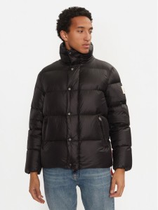 After Label Kurtka puchowa Chamonix A00015 Czarny Regular Fit